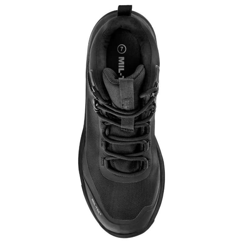 Chaussures Mil-Tec Assault Mid tige polyester-polyuréthane semelle Gummi-Phylon mesh respirant Speed Lace