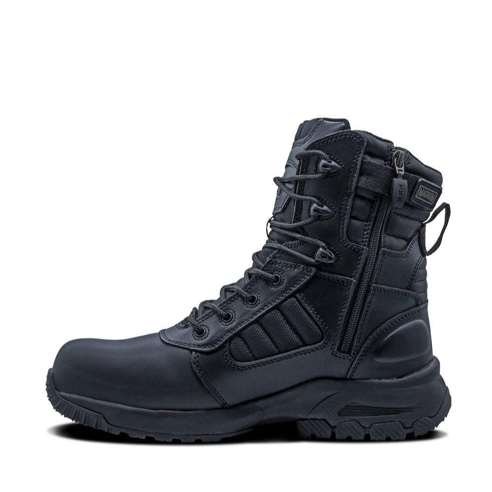Chaussures coquées antistatiques Magnum Lynx Plus 8.0 S3 avec double zip et semelle anti-perforation