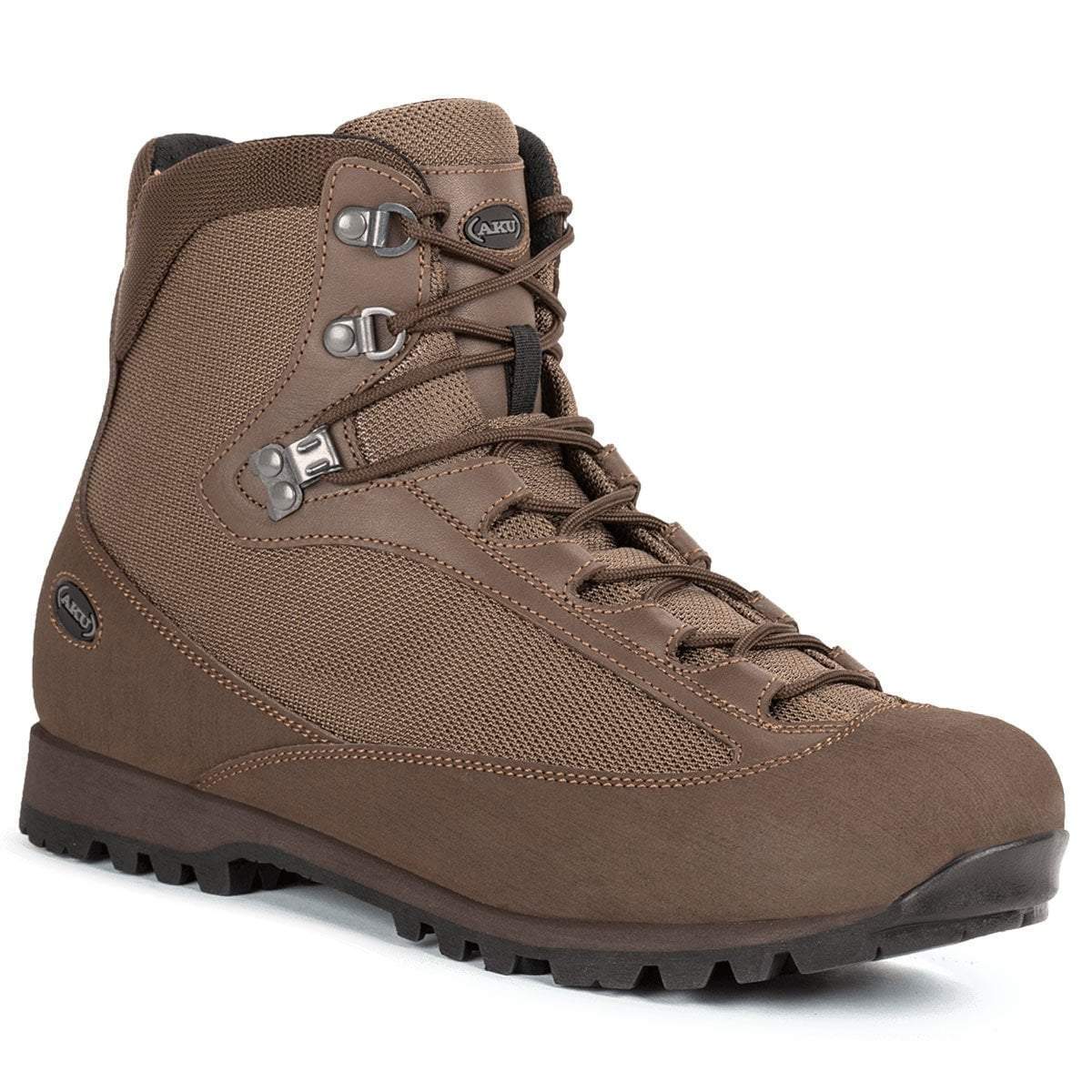 Chaussures de combat AKU Tactical Pilgrim DS cuir pleine fleur à tige haute, semelle Vibram Fourà