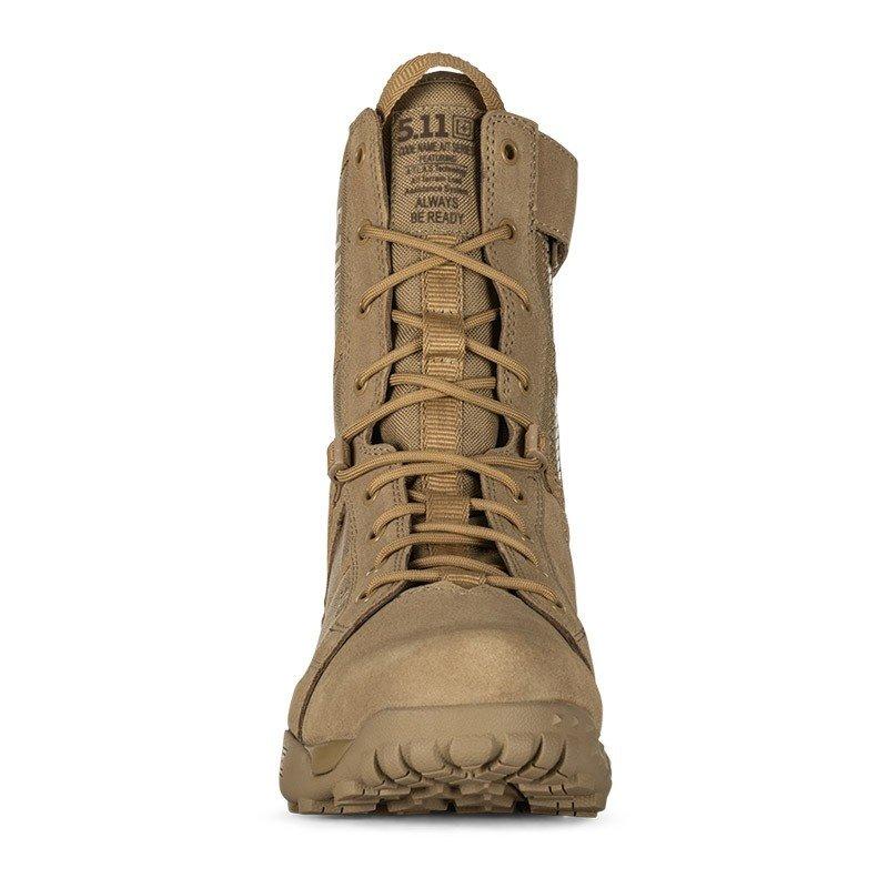 Chaussures d'intervention 5.11 Tactical A/T 8 pouces (20 cm) à glissière latérale en suède respirant
