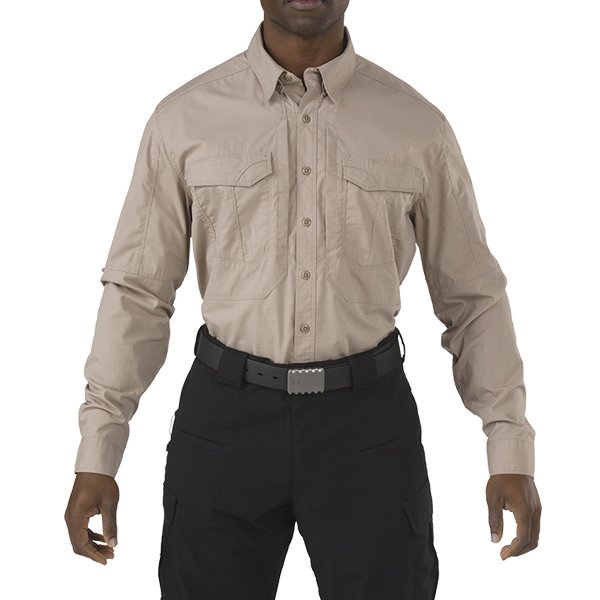 Chemise Stryke 5.11 Tactical en ripstop Flex-Tac traité Teflon manches convertibles