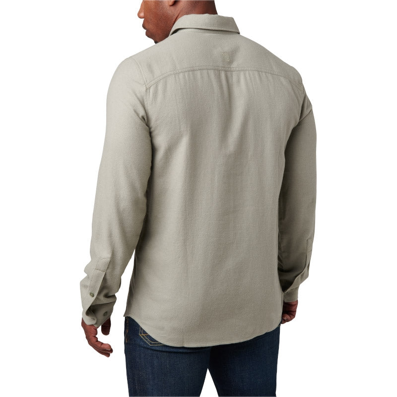 Chemise Victor 5.11 Tactical chambray extensible patte RAPIDraw deux poches poitrine