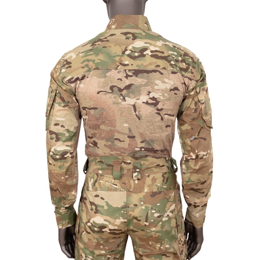 Chemise de combat Hot Weather 5.11 Tactical extensible col à glissière protège-menton