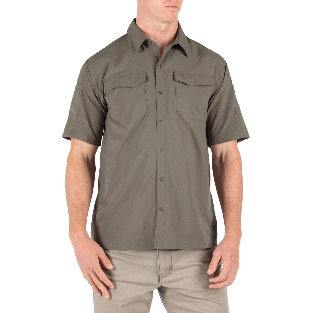 Chemisette Freedom Flex 5.11 Tactical extensible perforée 110 g/m² fente Rapidraw