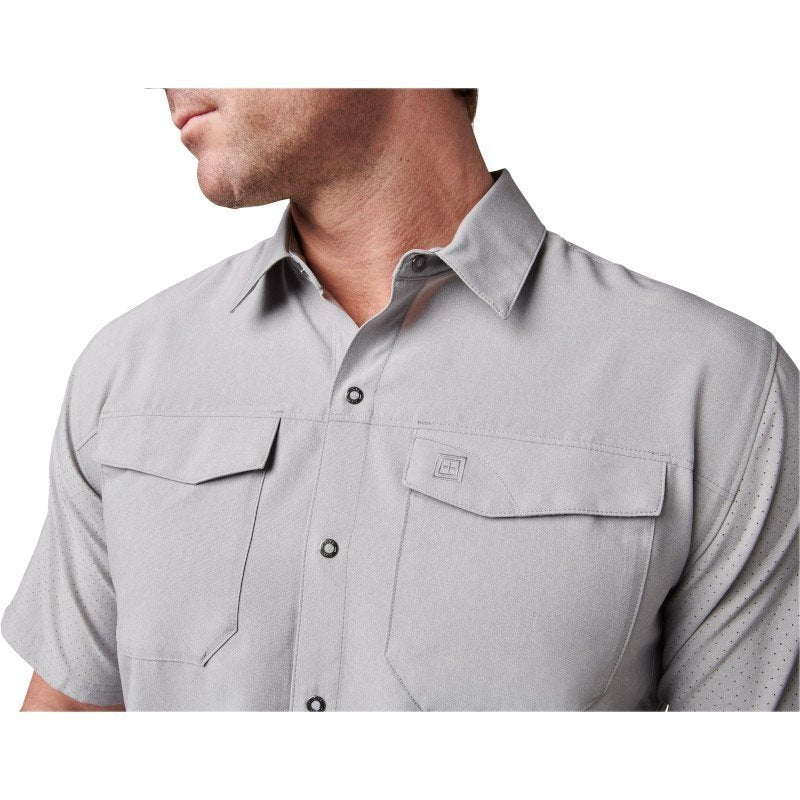 Chemisette Freedom Flex 5.11 Tactical extensible perforée 110 g/m² fente Rapidraw