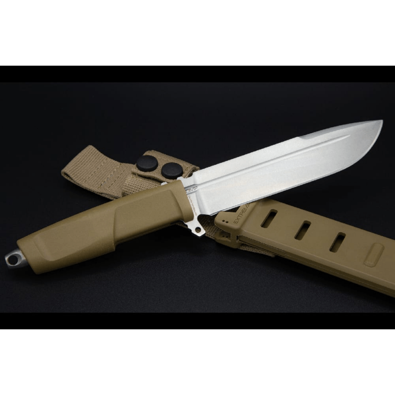 Couteau à lame fixe Extrema Ratio DMP drop point acier N690 lame 152 mm