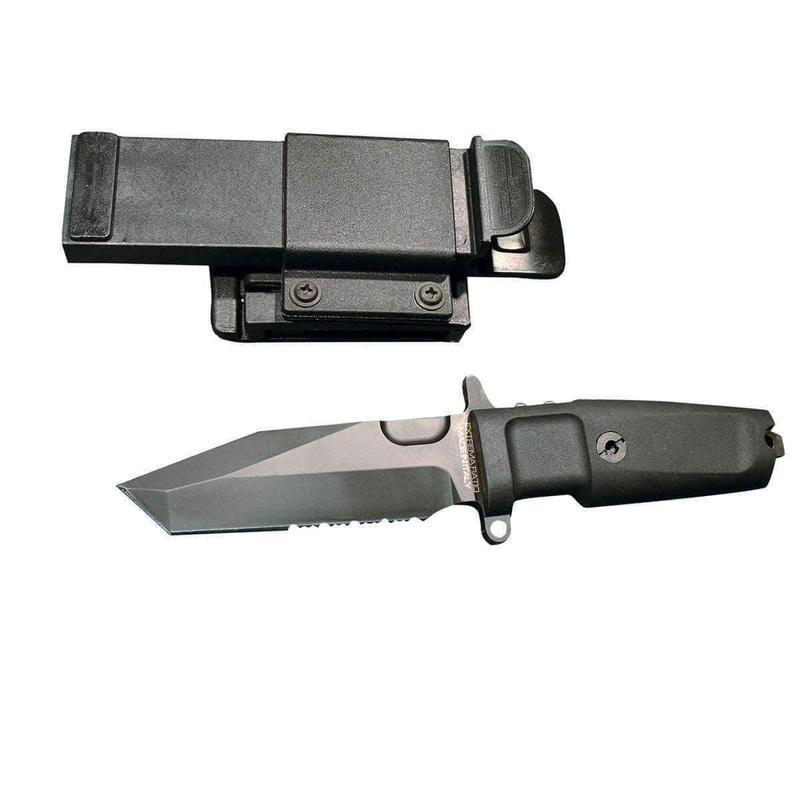 Couteau à lame fixe Extrema Ratio Fulcrum C Testudo tanto acier N690 lame 110 mm traitement renforcé