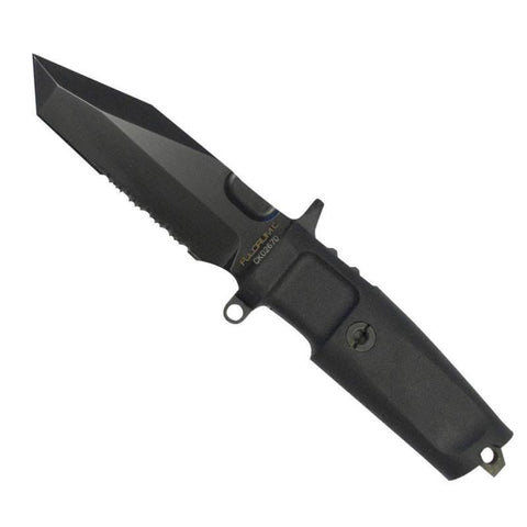 Couteau à lame fixe Extrema Ratio Fulcrum C Testudo tanto acier N690 lame 110 mm traitement renforcé
