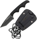 Couteau à lame fixe MTech MT-673 lame tanto 51 mm manche G10 avec étui