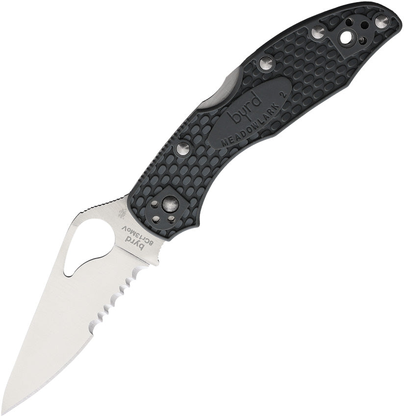 Couteau pliant Byrd Meadowlark 2 acier 8Cr13MoV lame 73 mm manche FRN