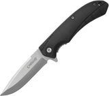 Couteau pliant Camillus Griddy acier 420 lame drop point 83 mm manche caoutchouc