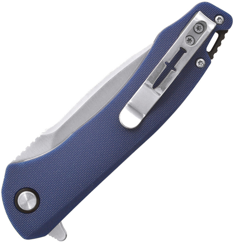 Couteau pliant Camillus Scivik acier 420 lame drop point 83 mm manche titane