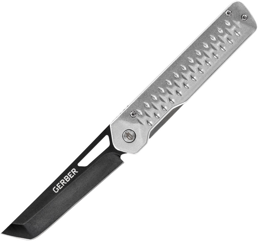 Couteau pliant Gerber Ayako acier 7Cr17MoV lame tanto 89 mm manche aluminium