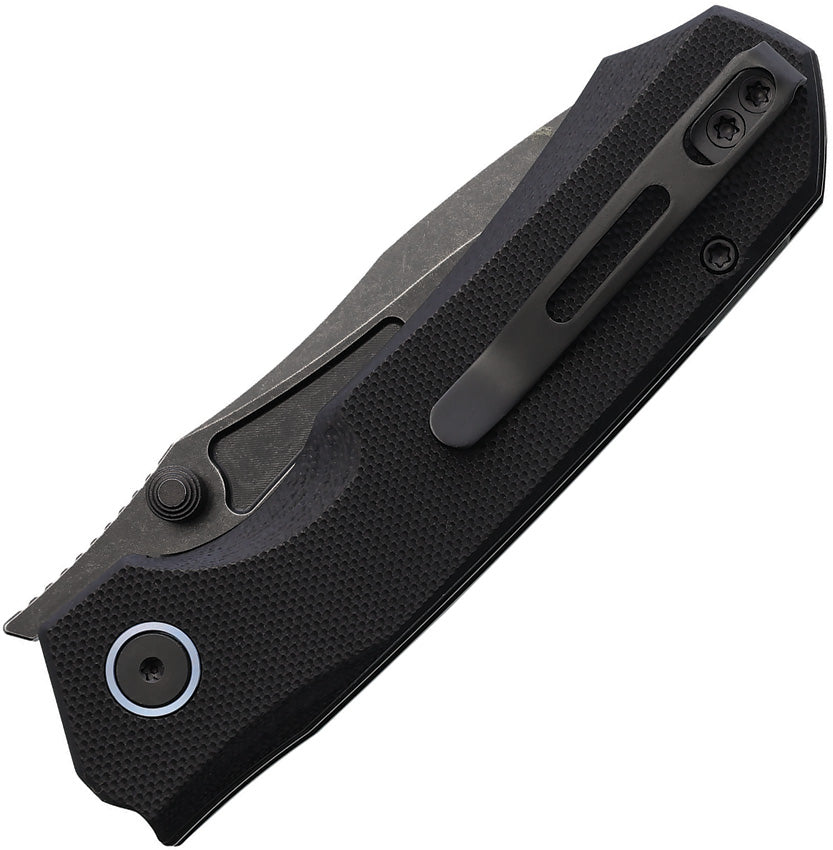 Couteau pliant REMETTE Rhino acier D2 lame 83 mm manche G10 avec étui
