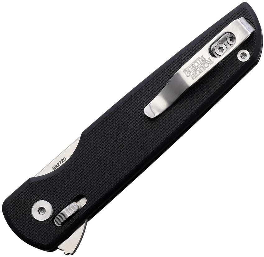 Couteau pliant Rough Rider RR2720 acier D2 lame 76 mm manche G10 avec clip de poche