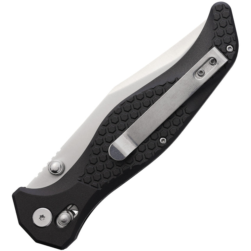 Couteau pliant S-TEC TS112 lame clip point 127 mm manche nylon avec clip de poche