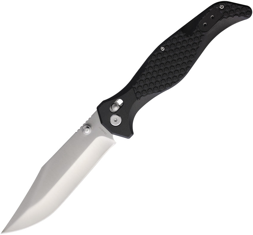 Couteau pliant S-TEC TS112 lame clip point 127 mm manche nylon avec clip de poche