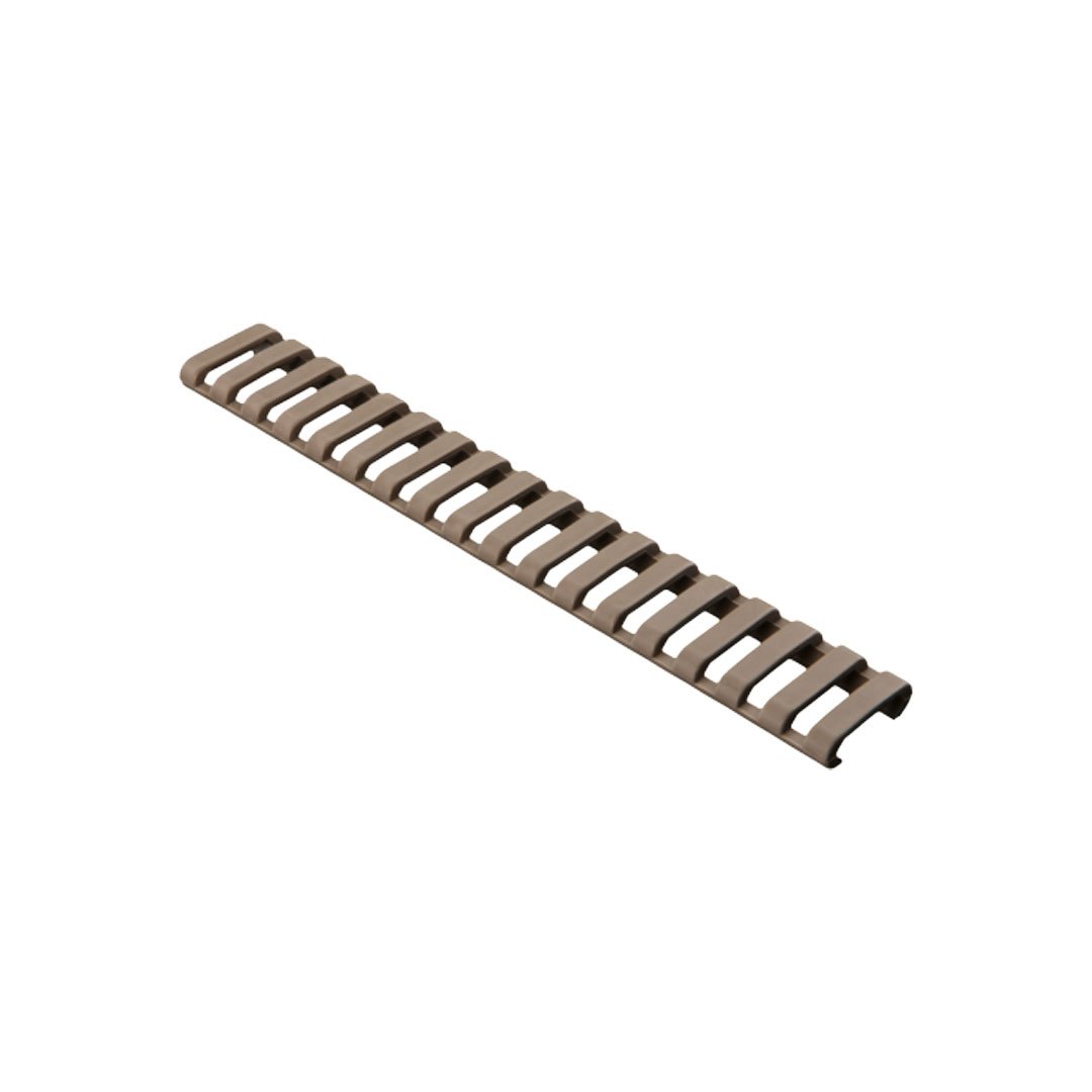 Couvre-rail Picatinny Ladder Rail Panel Magpul en Santoprène 17,7 cm 18 fentes