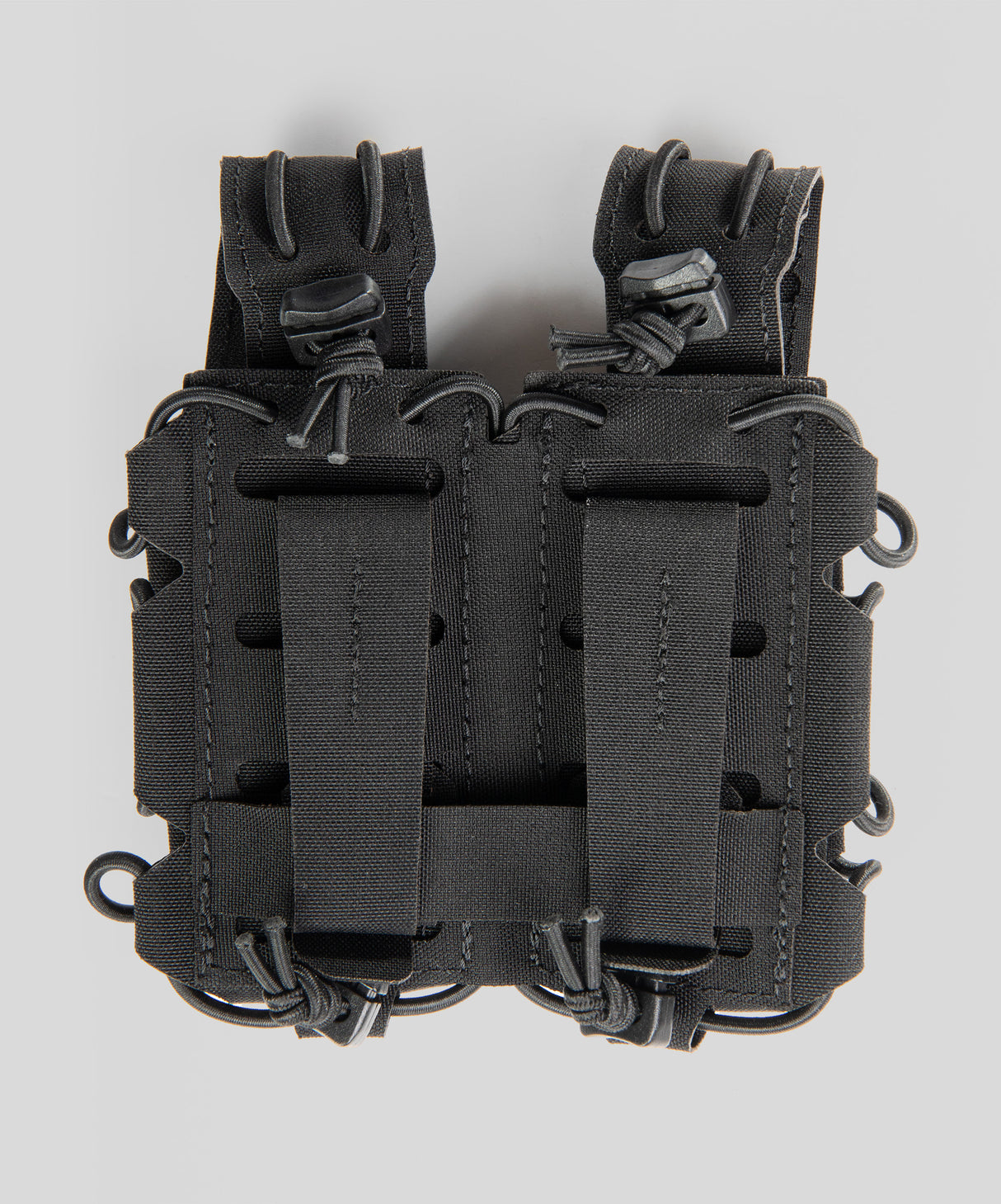 Double porte-chargeur 9 mm GK Dutycall côte à côte sur platine MOLLE
