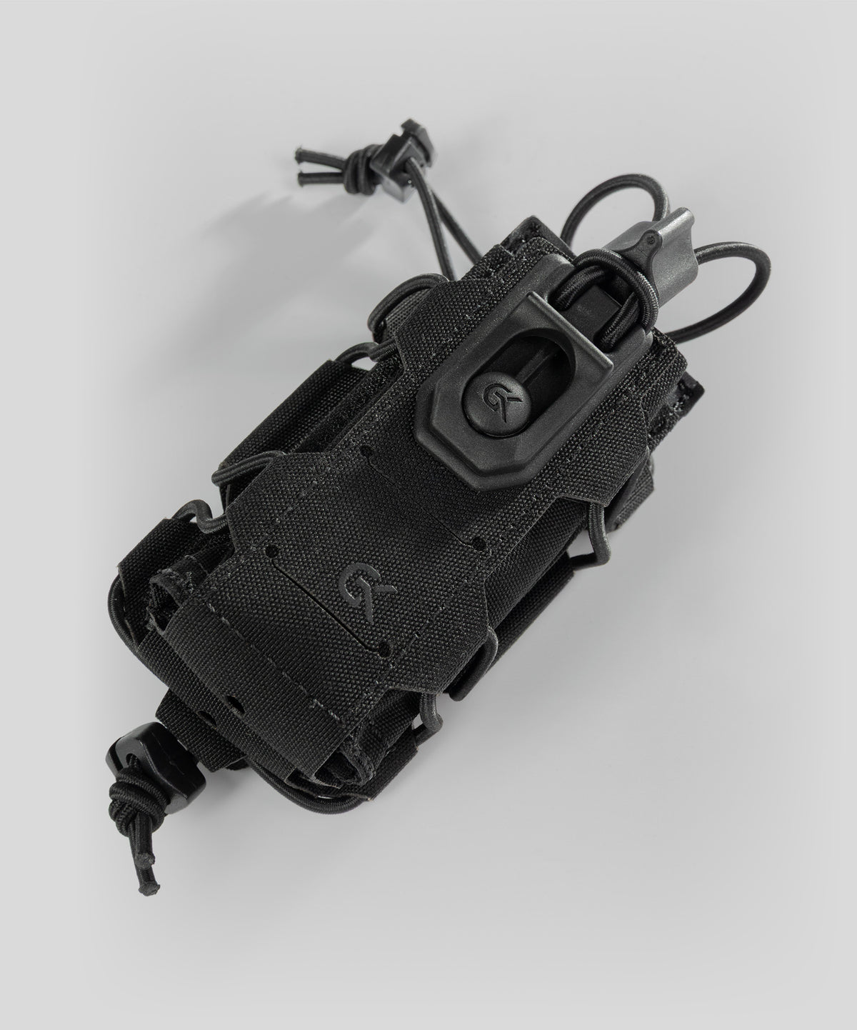 Double porte-chargeur 9 mm GK Dutycall superposé sur platine MOLLE