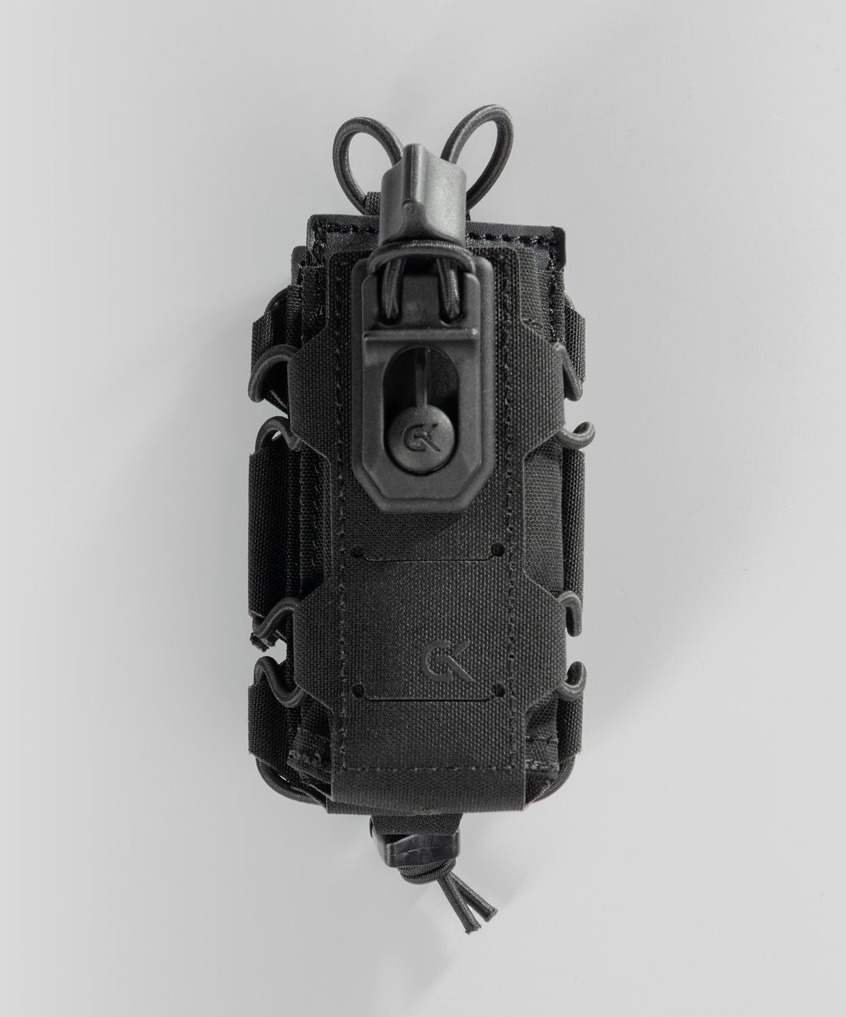 Double porte-chargeur 9 mm GK Dutycall superposé sur platine MOLLE