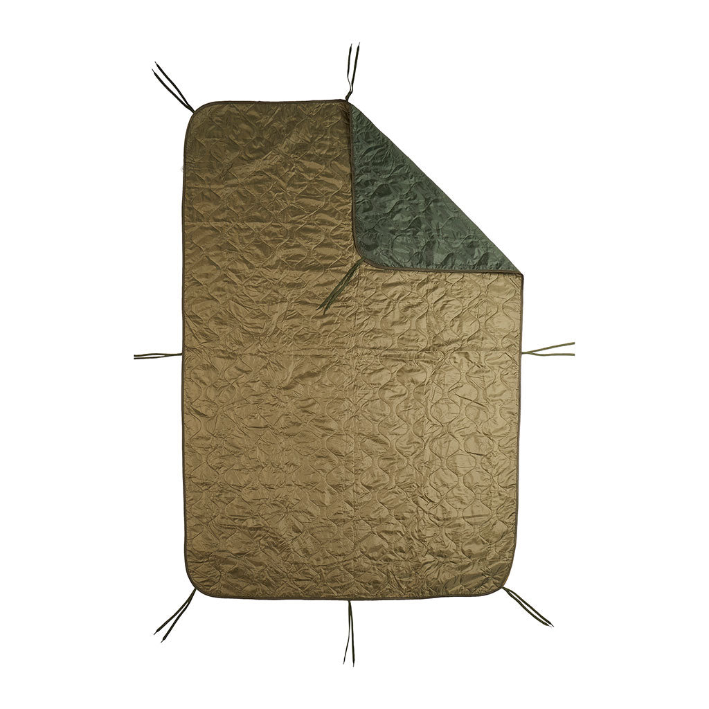 Doublure de poncho Ares molletonnée en nylon ripstop 145 x 220 cm avec housse de compression