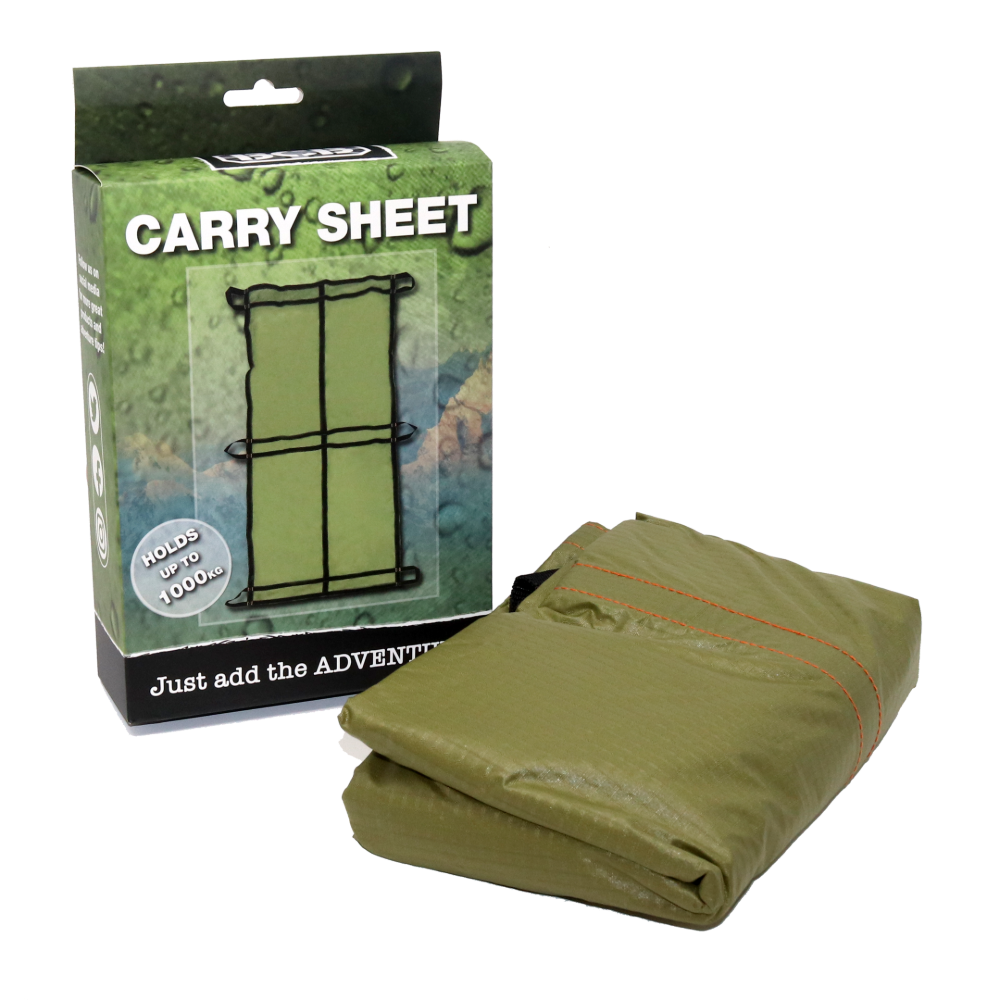 Drap de portage BCB Vital Emergency en nylon Ripstop enduit 180 x 70 cm