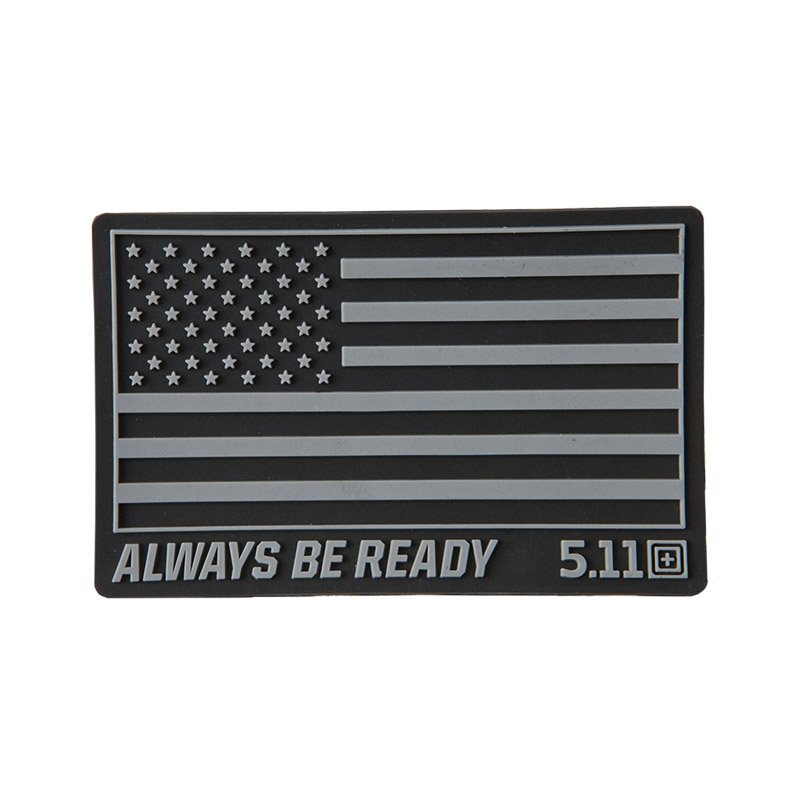 Écusson USA Double Tap 5.11 Tactical silhouette drapeau fixation auto-agrippante