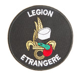 Écusson brodé Légion étrangère Ares képi flamme et épaulette insigne de tradition