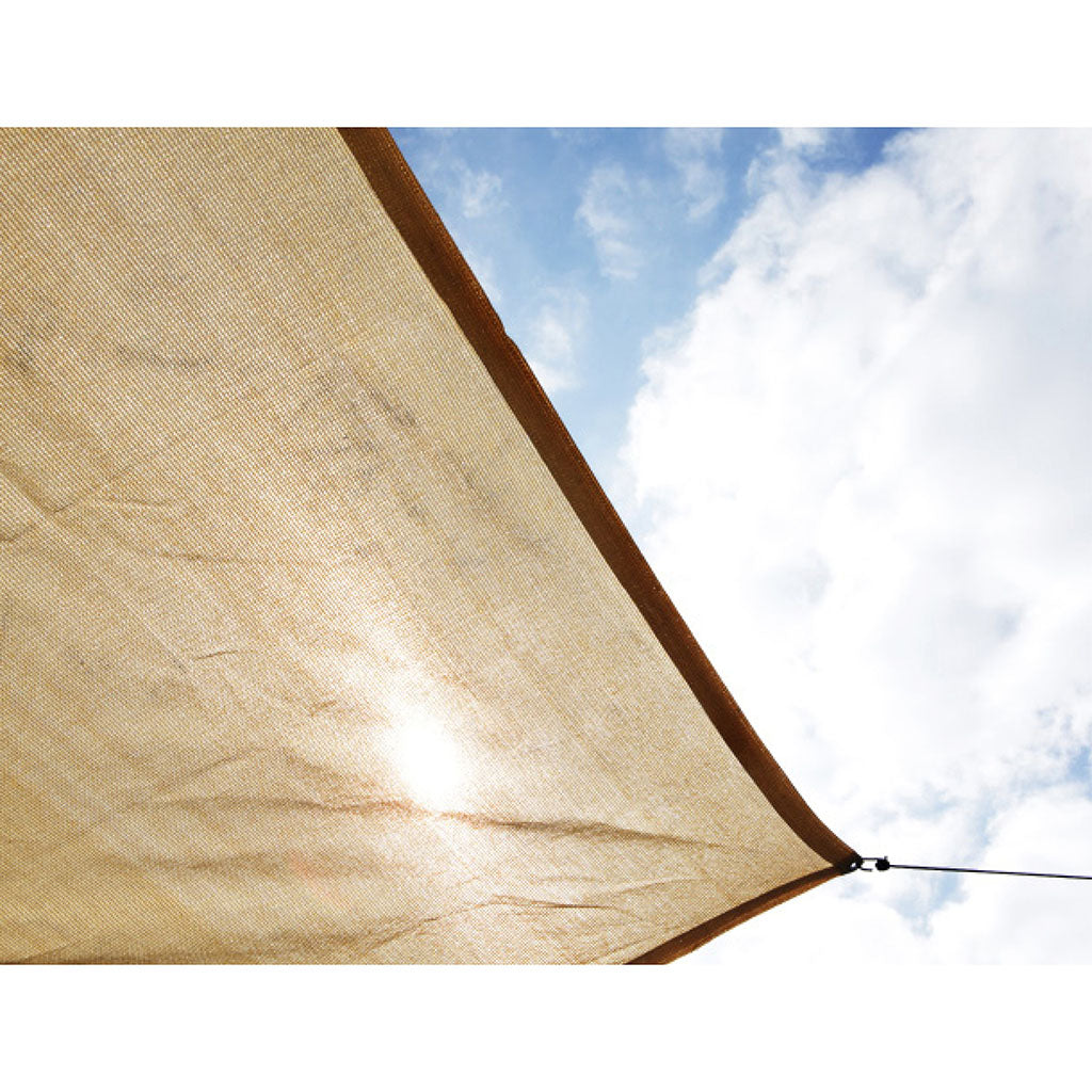 Filet anti-chaleur Ares 4 x 4 m à protection UV supérieure à 95% et 12 œillets métal