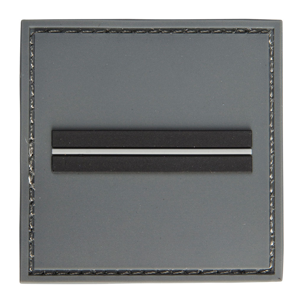 Fourreau de grade Ares brigadier en PVC basse visibilité pour patte de poitrine