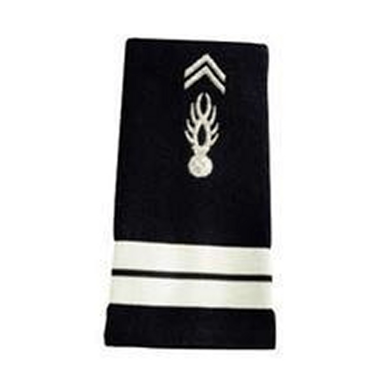 Fourreaux de grade Gendarmerie Départementale Patrol Equipement brodés 11 x 5 cm par paire