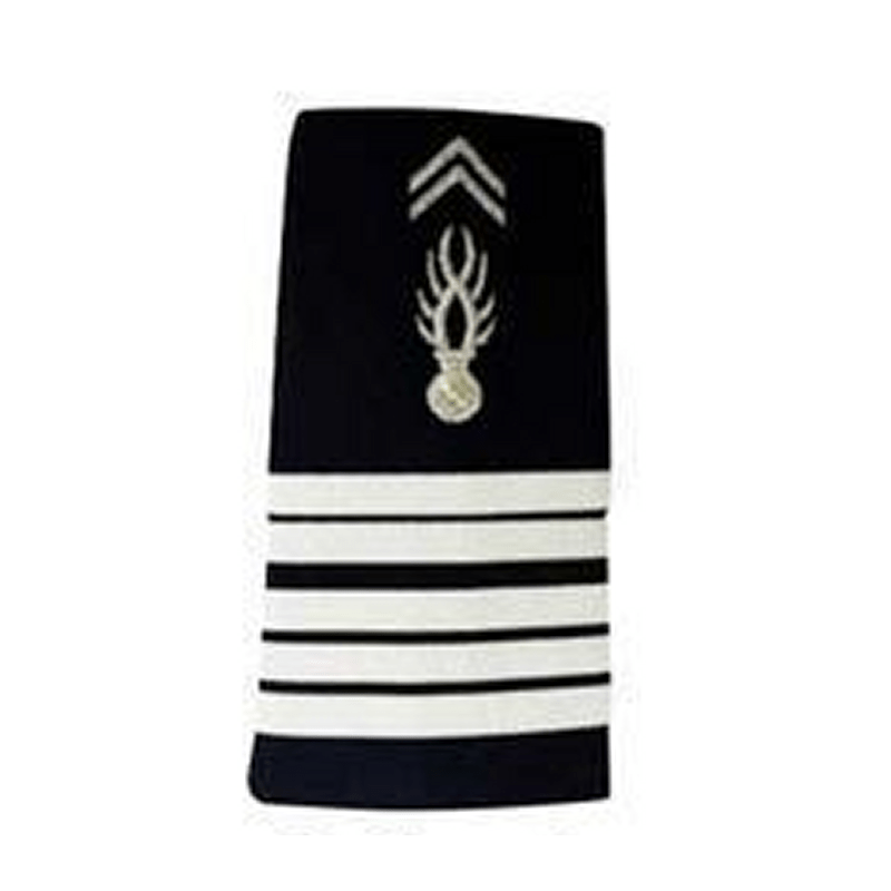 Fourreaux de grade Gendarmerie Départementale Patrol Equipement brodés 11 x 5 cm par paire