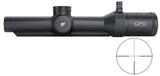 Lunette rail GPO Spectra 8X 1-8x24 grossissement 1-8 x 24 mm champ 40,4 m - 4,8 m à 100 mètres