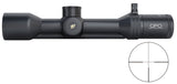 Lunette rail GPO Spectra 8X - 1,6-13x44 grossissement 1,6-13 x 44 mm