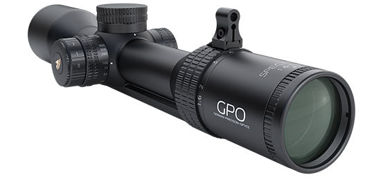 Lunette rail GPO Spectra 8X - 1,6-13x44 grossissement 1,6-13 x 44 mm