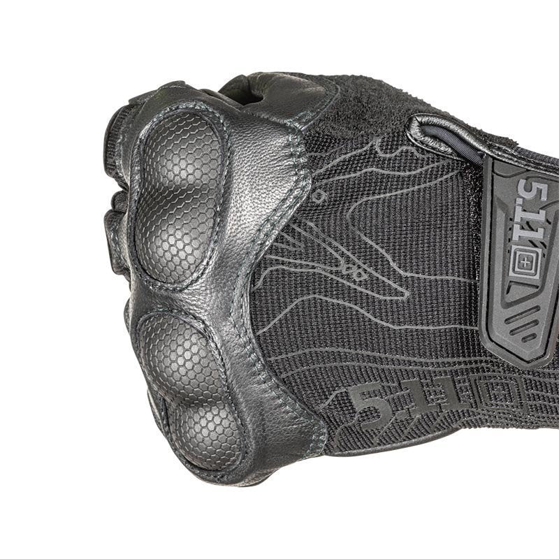 Gants de combat Hard Times 2 5.11 Tactical en cuir certifiés EN388:2016