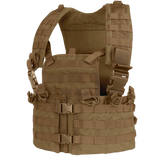 Gilet chest rig Condor Modular Chest Set six porte-chargeurs et porte-eau intégré