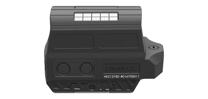 Holosun Reflex Dot 512 T RD 229 g pour l'acquisition rapide à courte et moyenne distance
