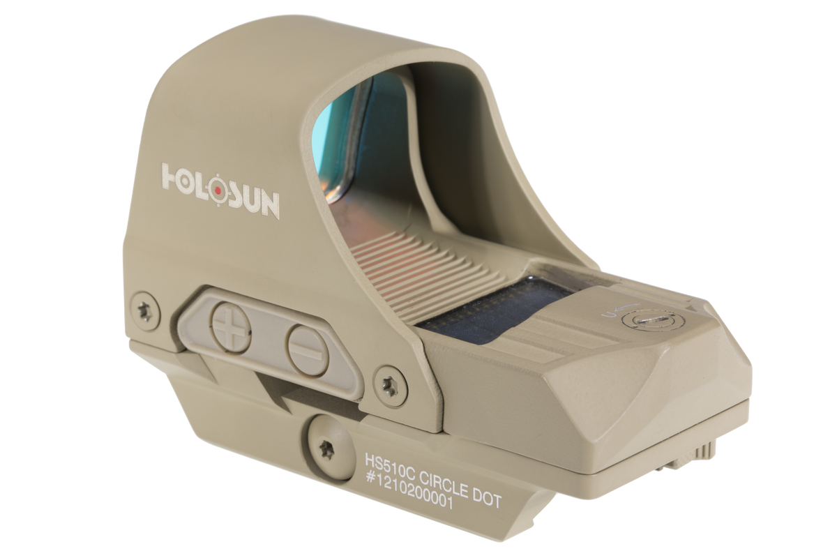 Holosun Reflex Dot 510 C 140 g pour l'acquisition rapide à courte et moyenne distance