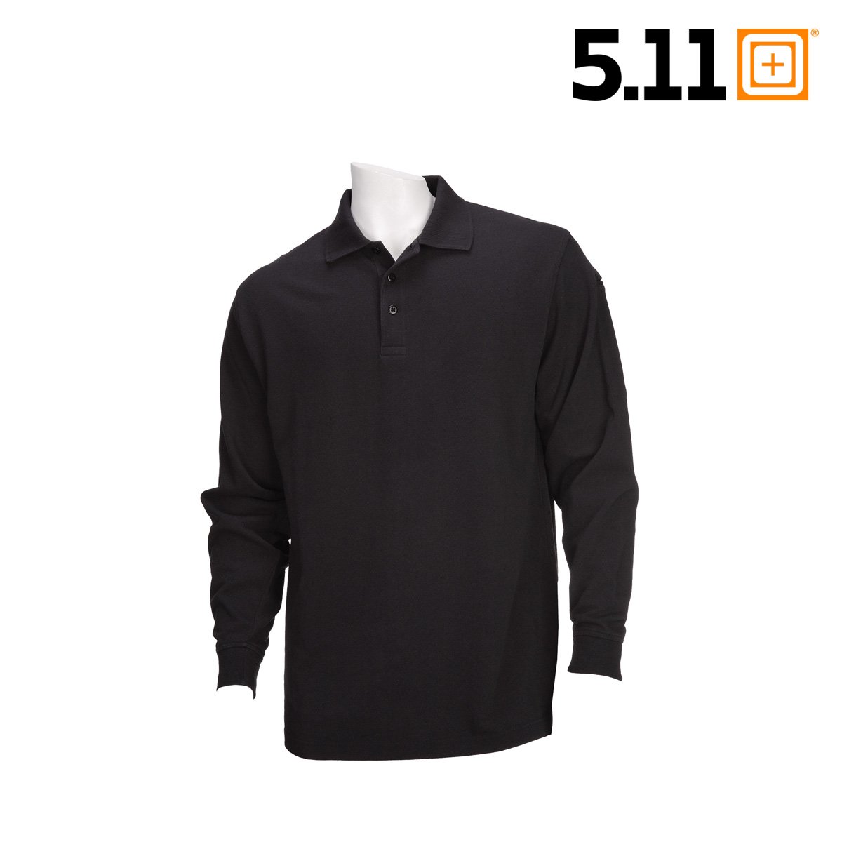 Haut Mock Neck 5.11 Tactical en jersey 87 % polyester 13 % élasthanne manches longues