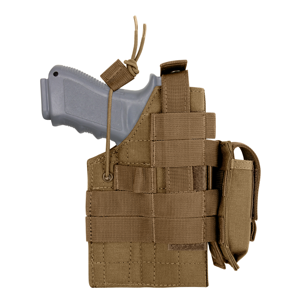 Holster Condor Ambidextrous ambidextre pour Glock 17 à 35 avec porte-chargeur