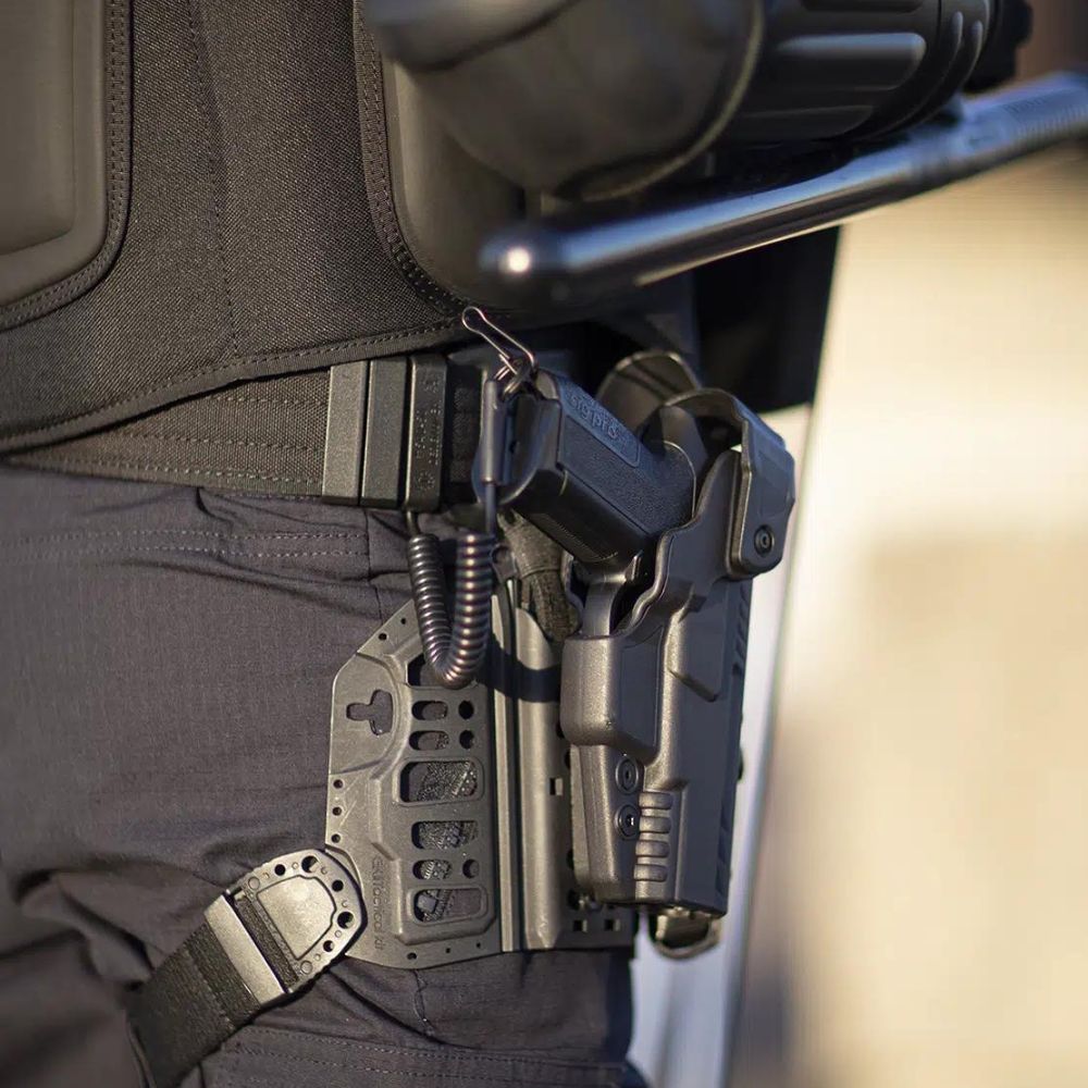 Holster à rétention GK Pro Glock 17/19 injecté port haut réglable 5 positions
