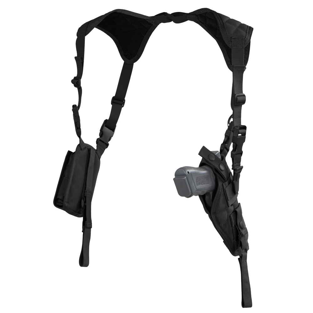Holster d'épaule Condor Vertical ambidextre avec deux porte-chargeurs pistolet