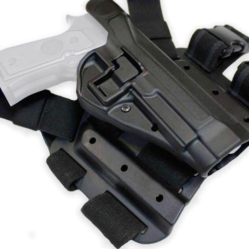 Holster rigide Blackhawk SERPA niveau 2 à rétention Auto-Lock pour Beretta 92/96/M9