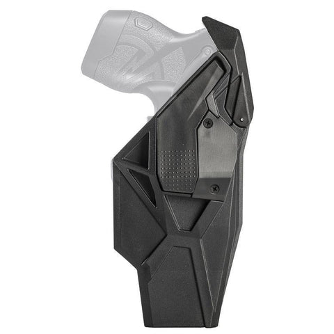 Holster taser duty Vega Holster DTC8 en polymère pour Taser X26P — double sécurité à dégagement index