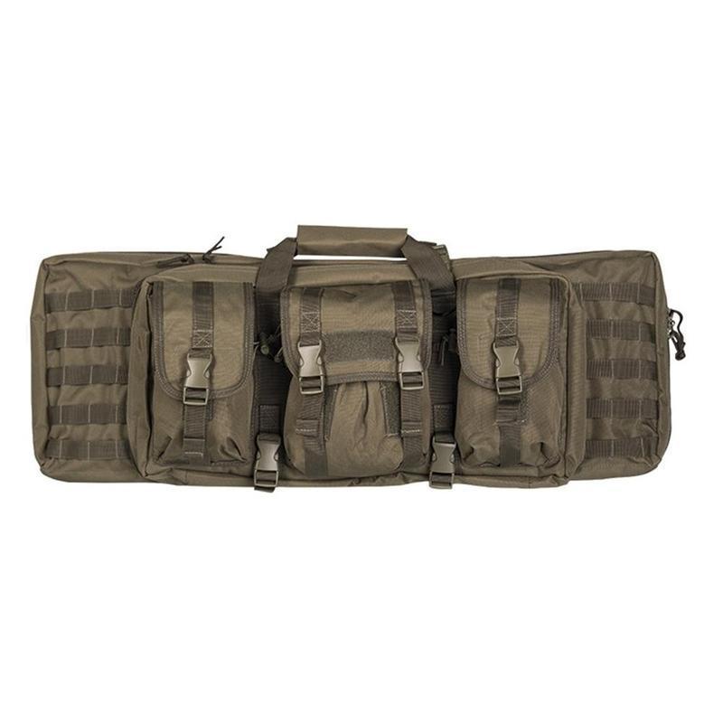 Housse d'arme Mil-Tec Medium 75 cm polyester Oxford PVC à fermeture éclair verrouillable et bretelles dorsales
