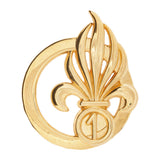 Insigne de béret Boussemart 1er Régiment étranger de génie en zamac injecté