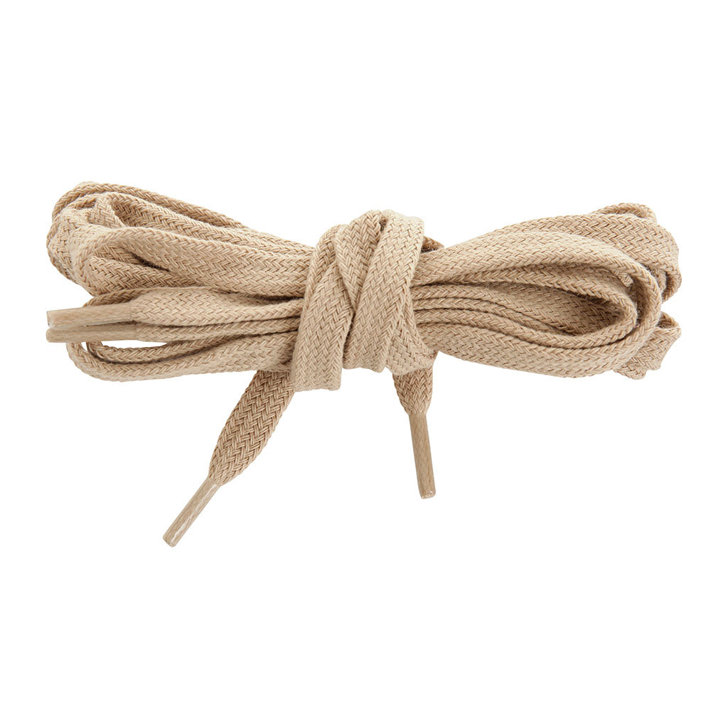 Lacets plats Ares en coton longueur 120 cm pour chaussures de service à œillets