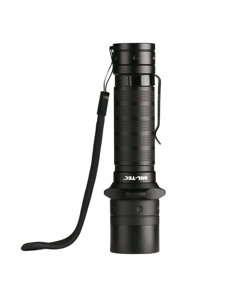 Lampe torche Mil-Tec Mission 1000 rechargeable 1 000 lumens portée 300 m